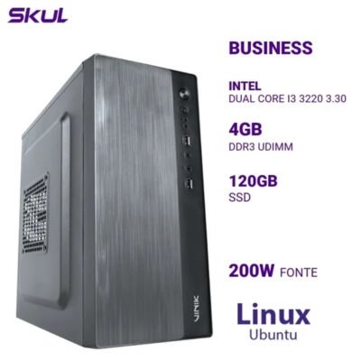 Computador Business B300 Dual Core I3 3220 4Gb DDR3 120GB SSD Fonte 200W