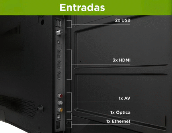 Smart TV FHD 43 pol Dled Wi-fi Multi Roku - TL056MOUT - Imagem 5