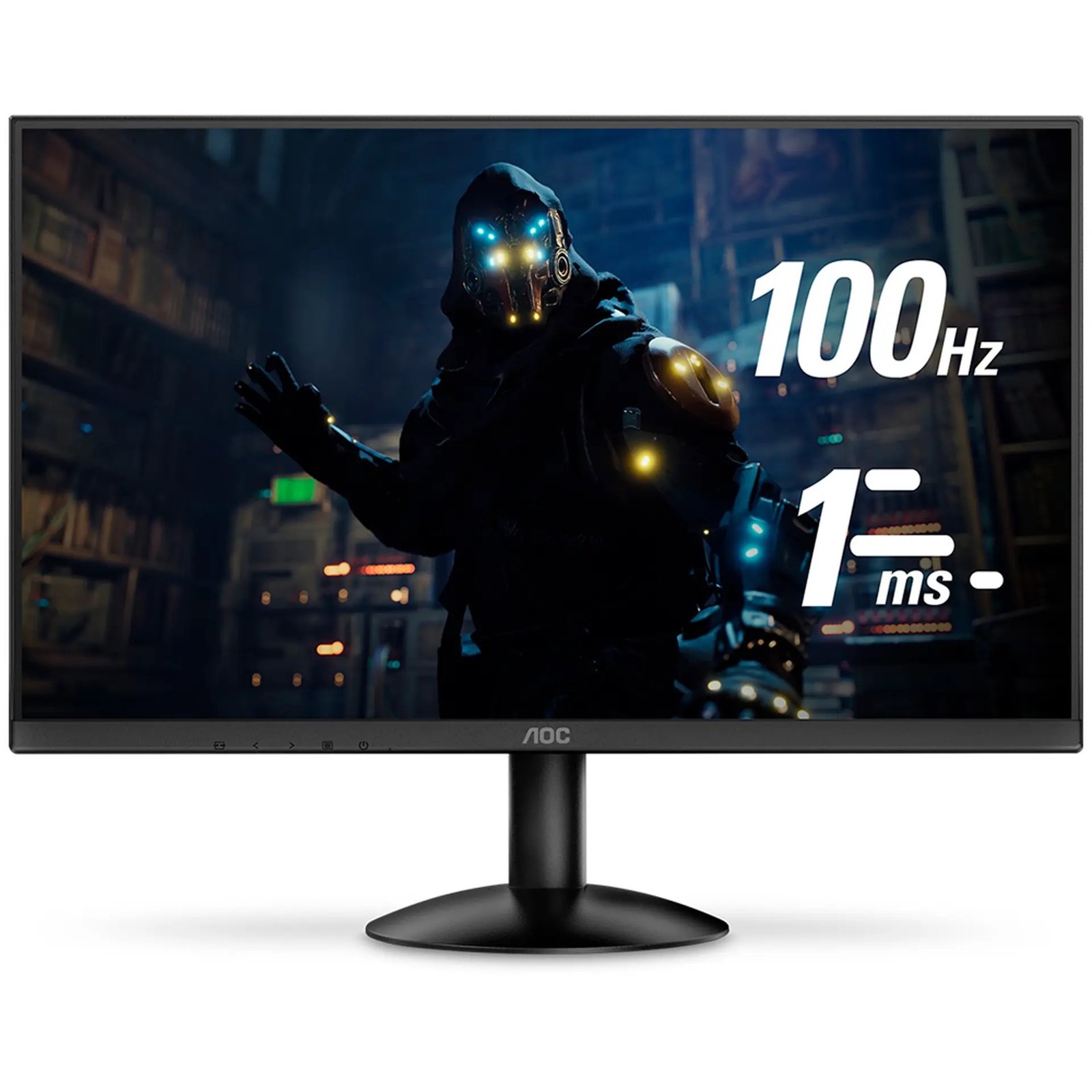Monitor Gamer AOC 22” LED 22B30HM2 – FHD, 100Hz, 1ms, HDMI, Bivolt – Preto